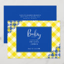 Search for blue and yellow baby shower invitations Mother to be
