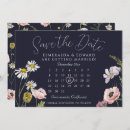 Search for botanical calendar save the dates Modern