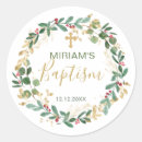 Search for cross baptism stickers Gold