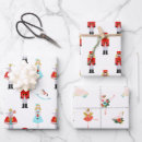 Search for nutcracker wrapping paper Vintage
