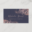 Search for navy and rose gold business cards Script