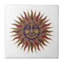 Search for sun face tiles Vintage