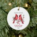 Search for cardinal christmas tree decorations Red cardinals