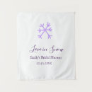 Search for bridal shower tapestries Calligraphy typography elegant