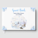 Search for winter wonderland guest books Baby shower