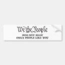 Search for we the people bumper stickers Political