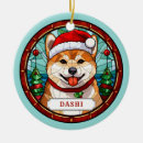 Search for shiba inu christmas tree decorations Cute