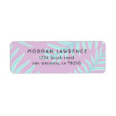 Search for tropical return address labels Modern