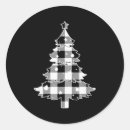 Search for buffalo check plaid stickers Christmas tree