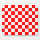 Search for red and white pattern mousepads Stylish