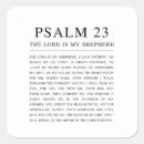 Search for psalms 23 stickers Christian