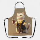 Search for cat person aprons Kitten