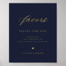 Search for navy and gold wedding posters Simple