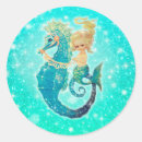 Search for aqua glitter stickers Mermaid