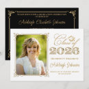 Search for affordable graduation invitations Black and white
