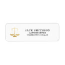 Search for scales of justice return address labels Professional