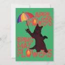 Search for bringing invitations April showers