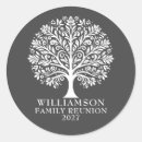 Search for family reunion tree stickers Rustic