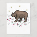 Search for bear illustration postcards Animal