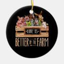 Search for farm christmas tree decorations Animals