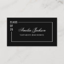 Search for introduction business cards Black and white