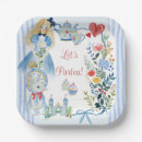 Search for alice in wonderland paper plates Whimsical