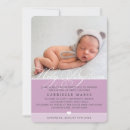 Search for lilac christening invitations Script