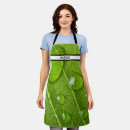 Search for raindrops aprons Green