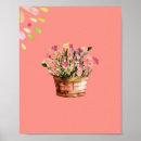 Search for flower pot posters Colour