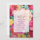 Search for hot pink and green wedding invitations Floral