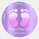 Search for purple and gold baby shower stickers For kids