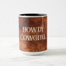 Search for cowboy western mugs Brown