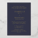 Search for gold foil pressed wedding invitations Sophisticated