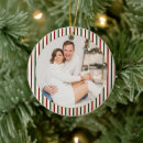 Search for stripes christmas tree decorations Family photo