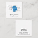Search for artificial intelligence business cards Engineer