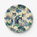 Search for black and white floral pattern plates Nature