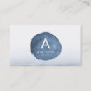 Search for water business cards Blue