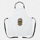 Search for sugar skull aprons Spooky