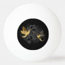 Search for metallic gold ping pong balls Black