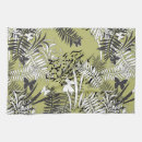 Search for jungle leaves tea towels Tropical