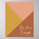 Search for you are enough posters Inspirational quote