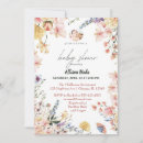 Search for purple gold baby shower invitations Baby in bloom