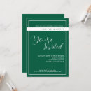 Search for rich birthday invitations Green