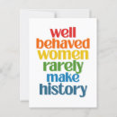 Search for empowering women postcards Feminist