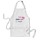 Search for than aprons Humour