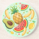 Search for fruit coasters Pineapple