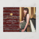 Search for graduation cap postcards Burgundy