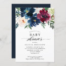 Search for navy burgundy baby shower invitations Gender neutral