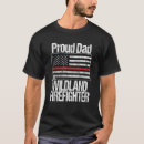 Search for wildland firefighter tshirts Red