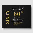 Search for 60th birthday guest books Script